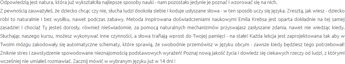 Efektywna Metoda Nauki Kłodzko